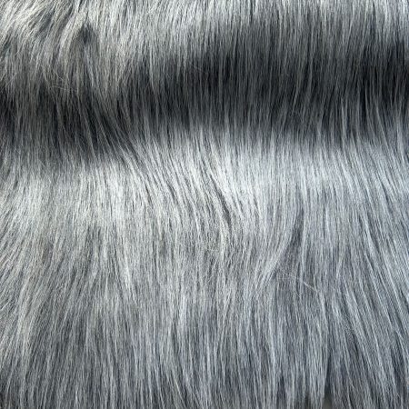 [Merceria] Pelliccia Morbida 50x30cm (Grigio Sfumato)