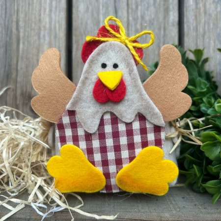 [Kit] Cestino Con Gallinella (Beige)