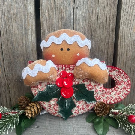 [Kit] Pan di Zenzero in Tazza (Fiorellino Rosso)