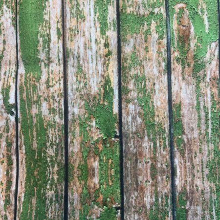 [Pannolenci] Pezza Pannolenci Stampato Effetto Legno Con Muschio 90x50cm