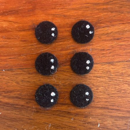 [Kit] Set 3 Coppie Occhietti Per Il Gattino Nell’Annaffiatoio (Gatto)