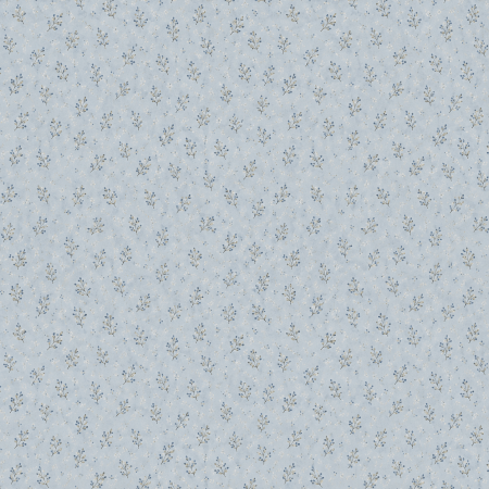 [Pannolenci]Pannolenci Con Stampa Digitale (Foglioline Azzurro) [50x45cm]