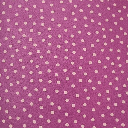 [Pannolenci]Pannolenci (Pois Bianchi E Viola) [50x90cm]