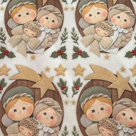 [Pannolenci] Pannello La Sacra Famiglia 35×46 cm